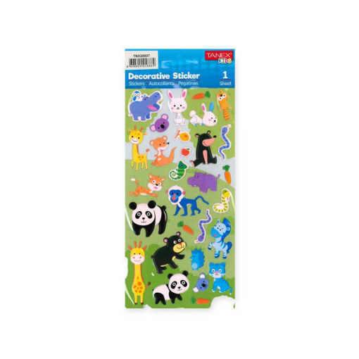 Picture of TANEX KIDS DECORATIVE CUTE FARM ANIMALS STICKERS